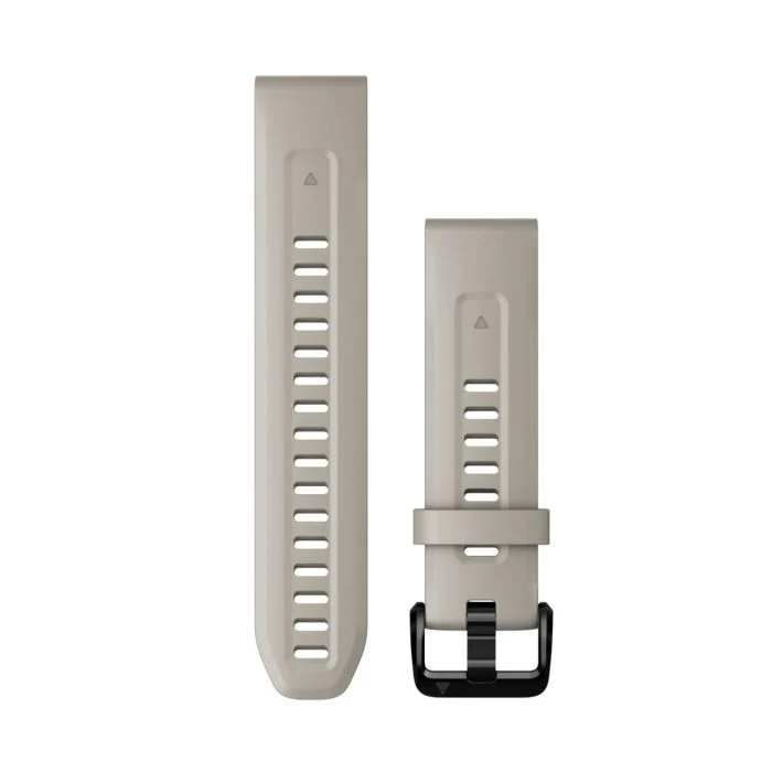 Garmin Unisex Tilbehør til ure/armbånd QuickFit® 20 Strap (Silicone) Grå