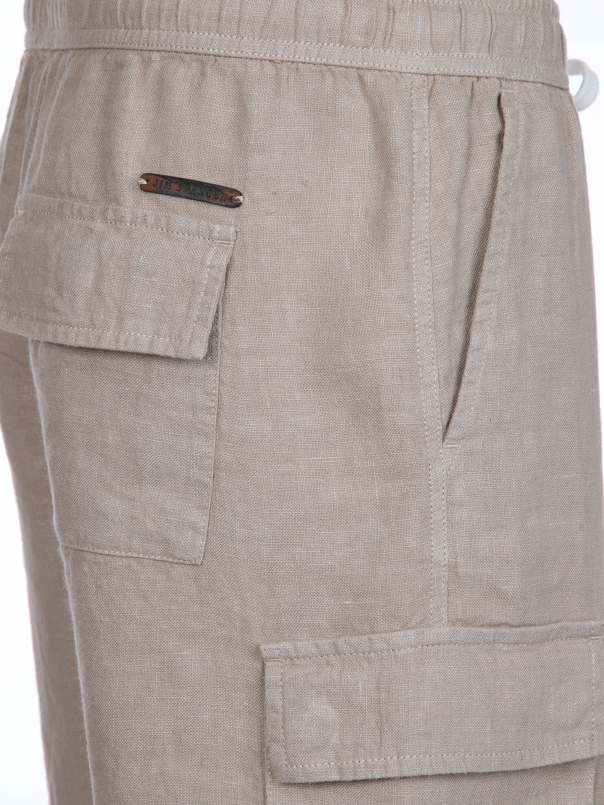 Herren Cargoshorts aus Leinen