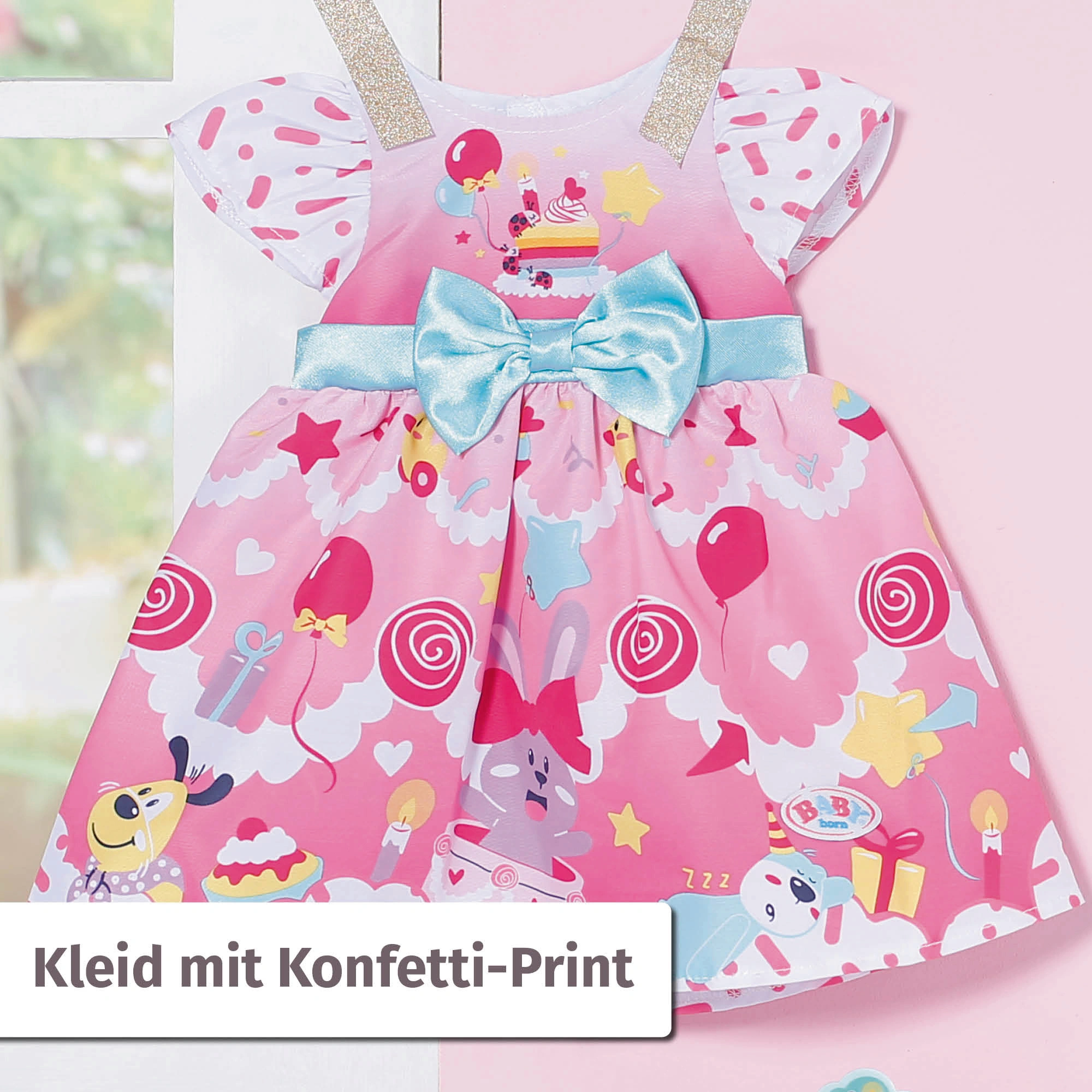 BABY born® Puppenset HAPPY BIRTHDAY in rosa