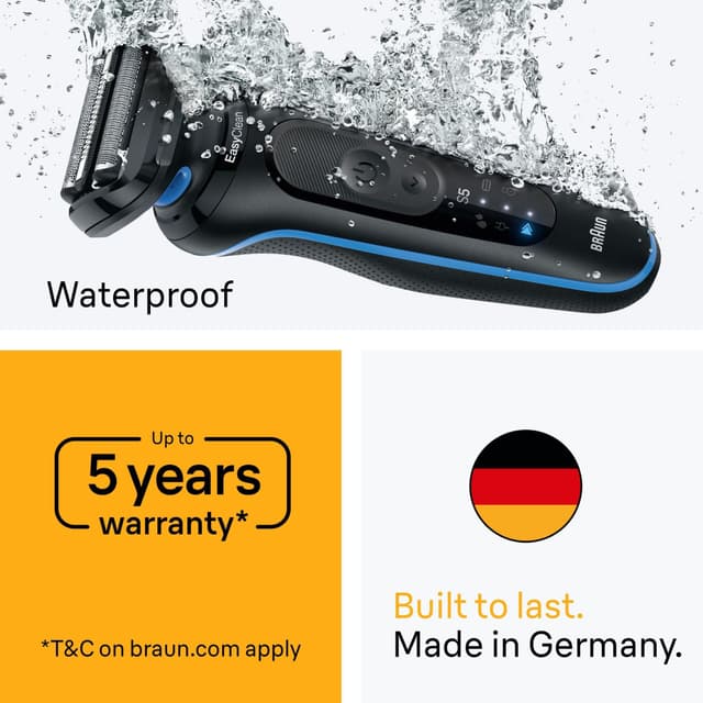 Braun Series 5 barbermaskine 52-B1000s (blå)