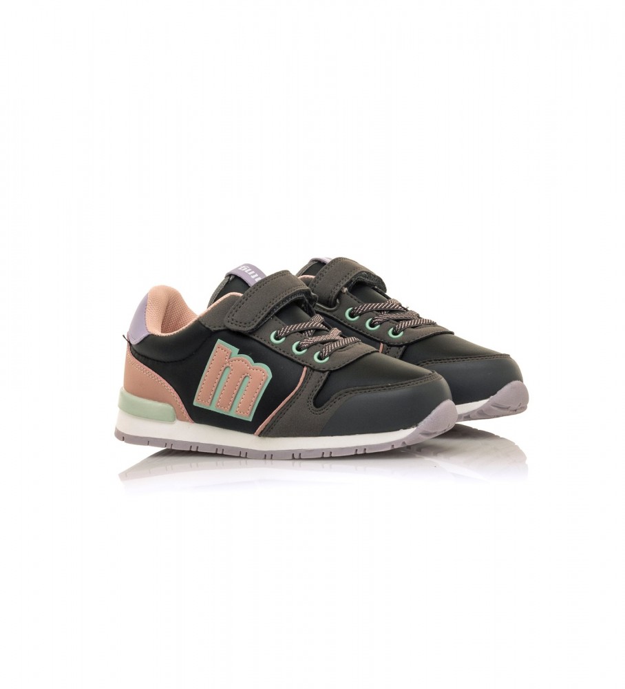 Tênis Mustang Kids Cinza Menta