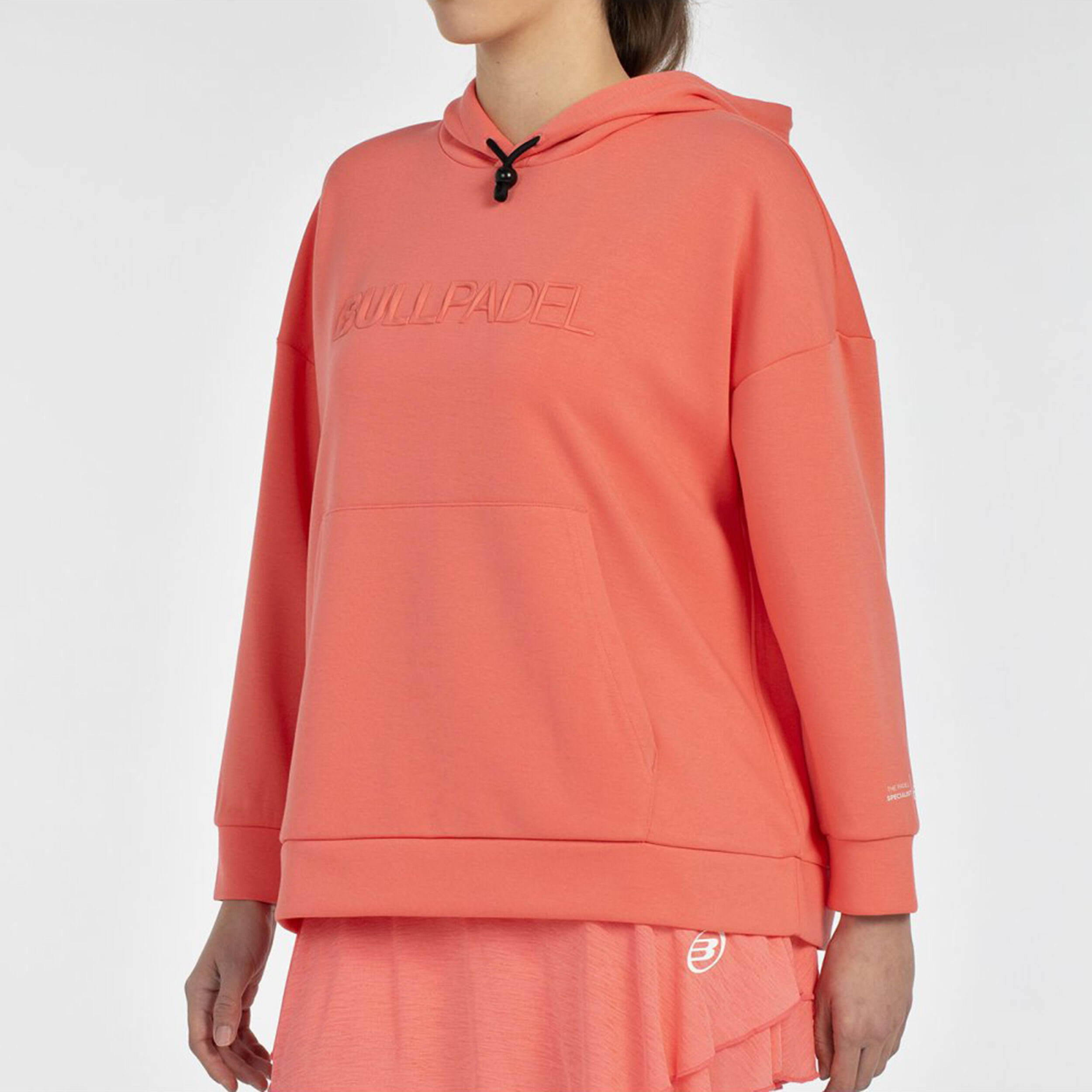 Bullpadel Silba Sweat À Capuche Femmes - Corail