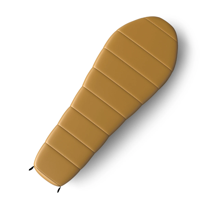 Husky Mustard kinder mummyslaapzak - Yellow