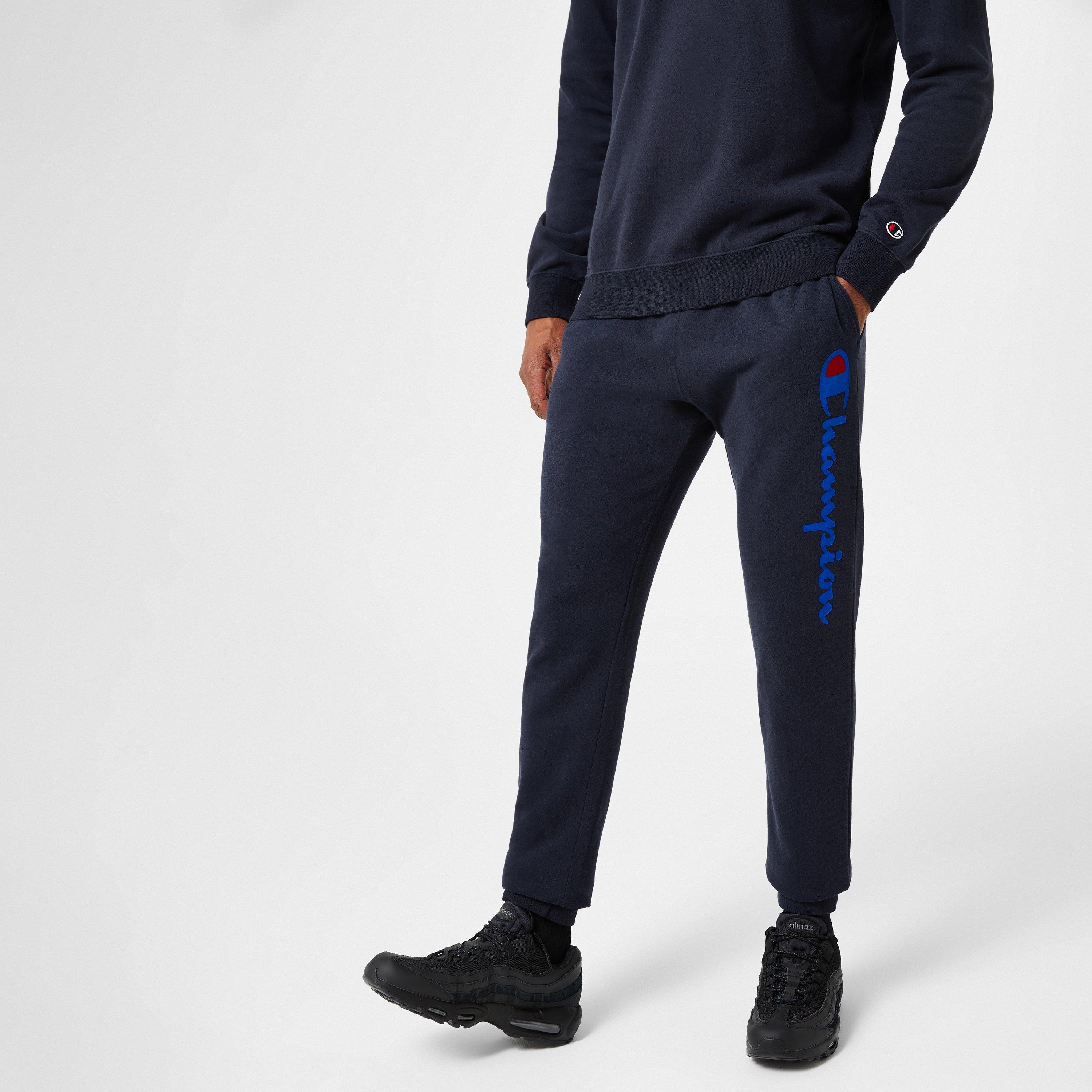 Champion Champion Large Logo Cuffed Sweatpants