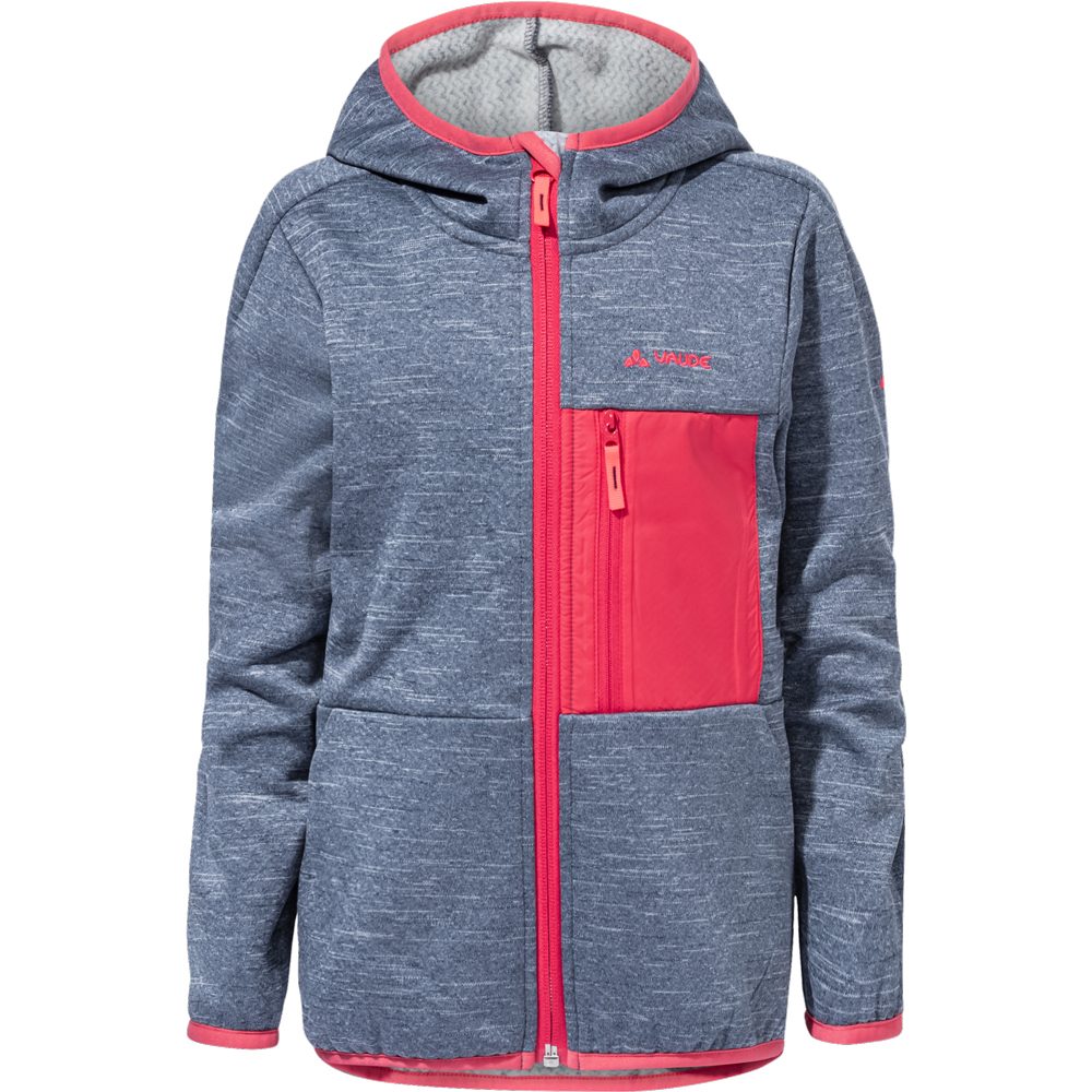VAUDE Kikimora Fleecejacke Kinder dark sea pink