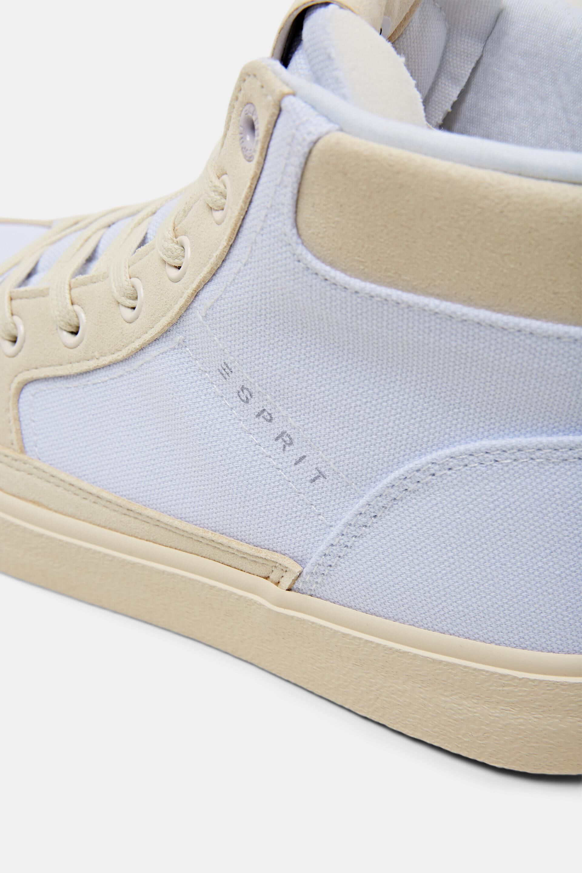 Sneakers montantes bicolores