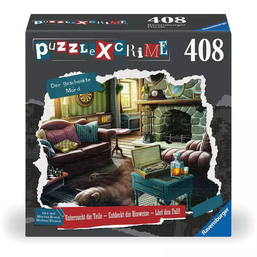 Ravensburger Puzzle X Crime: Der geschenkte Mord bunt