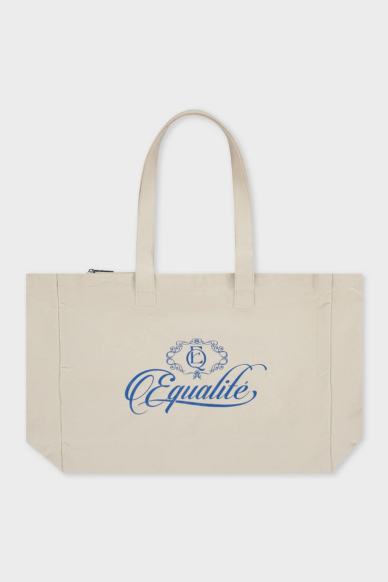 Equalité Yuki Canvas Shopper Tas Beige