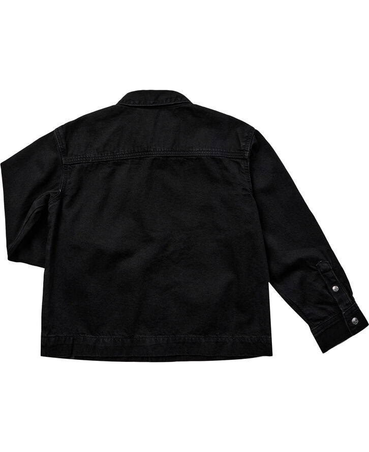 Calvin Klein LS DENIM SHIRT CLEAN BLACK Washed black rigid