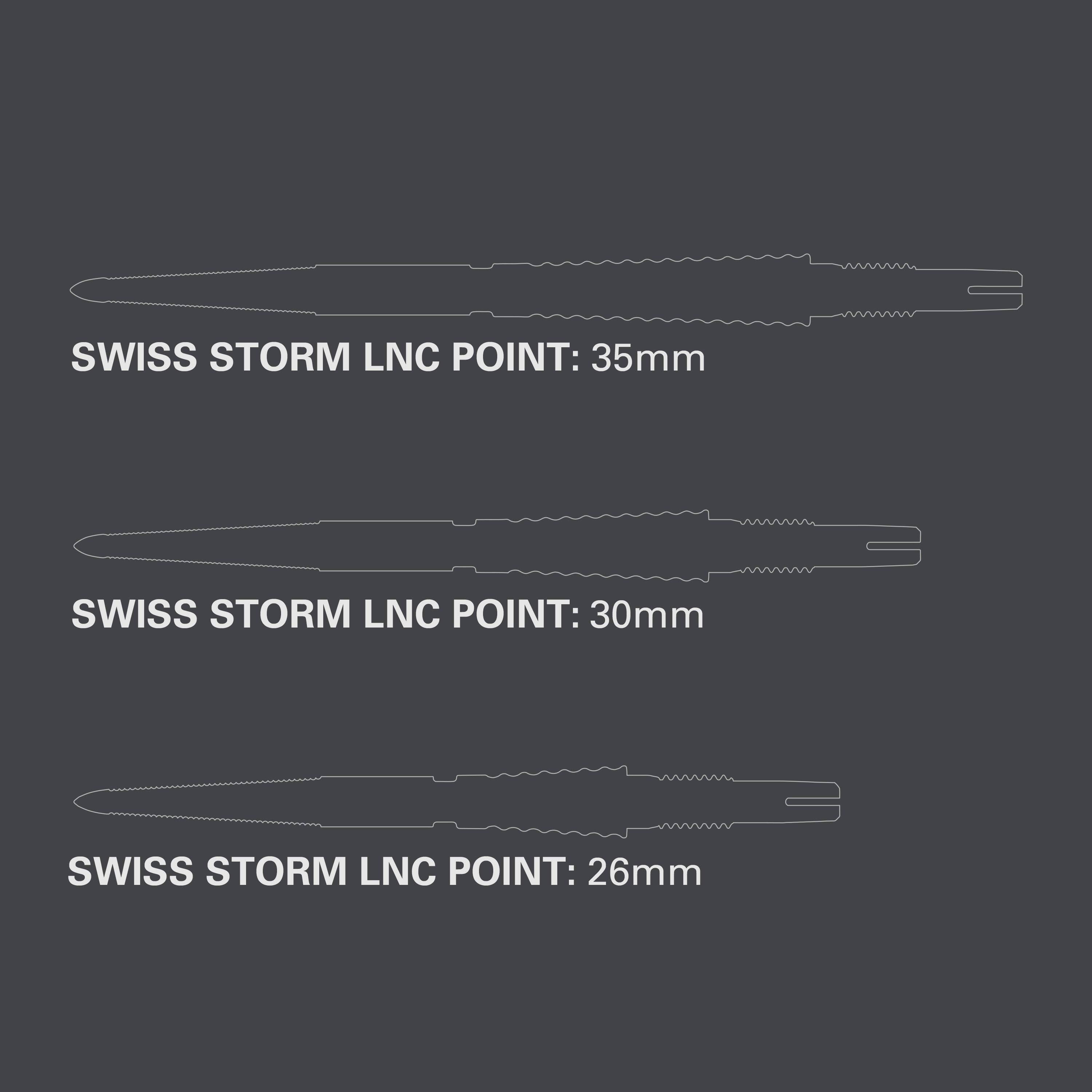 Target - Swiss Point Storm LNC - Silber