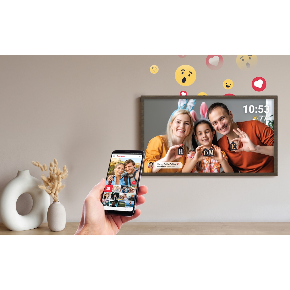 Sandstrøm Frameo FHD WiFi 21,5