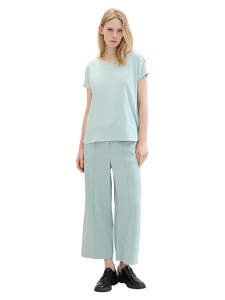 TOM TAILOR T-Shirt hellblau