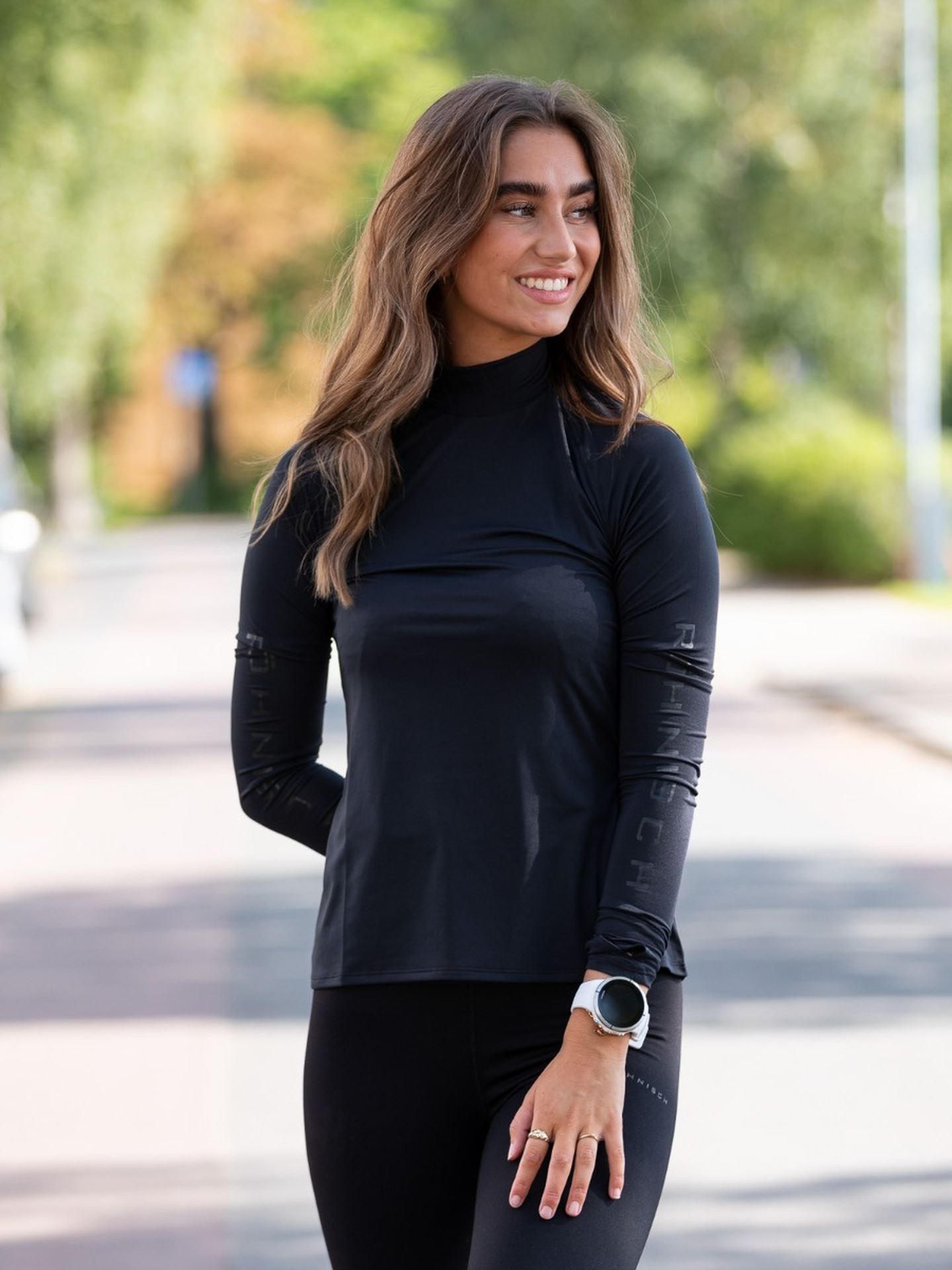 High Collar Top