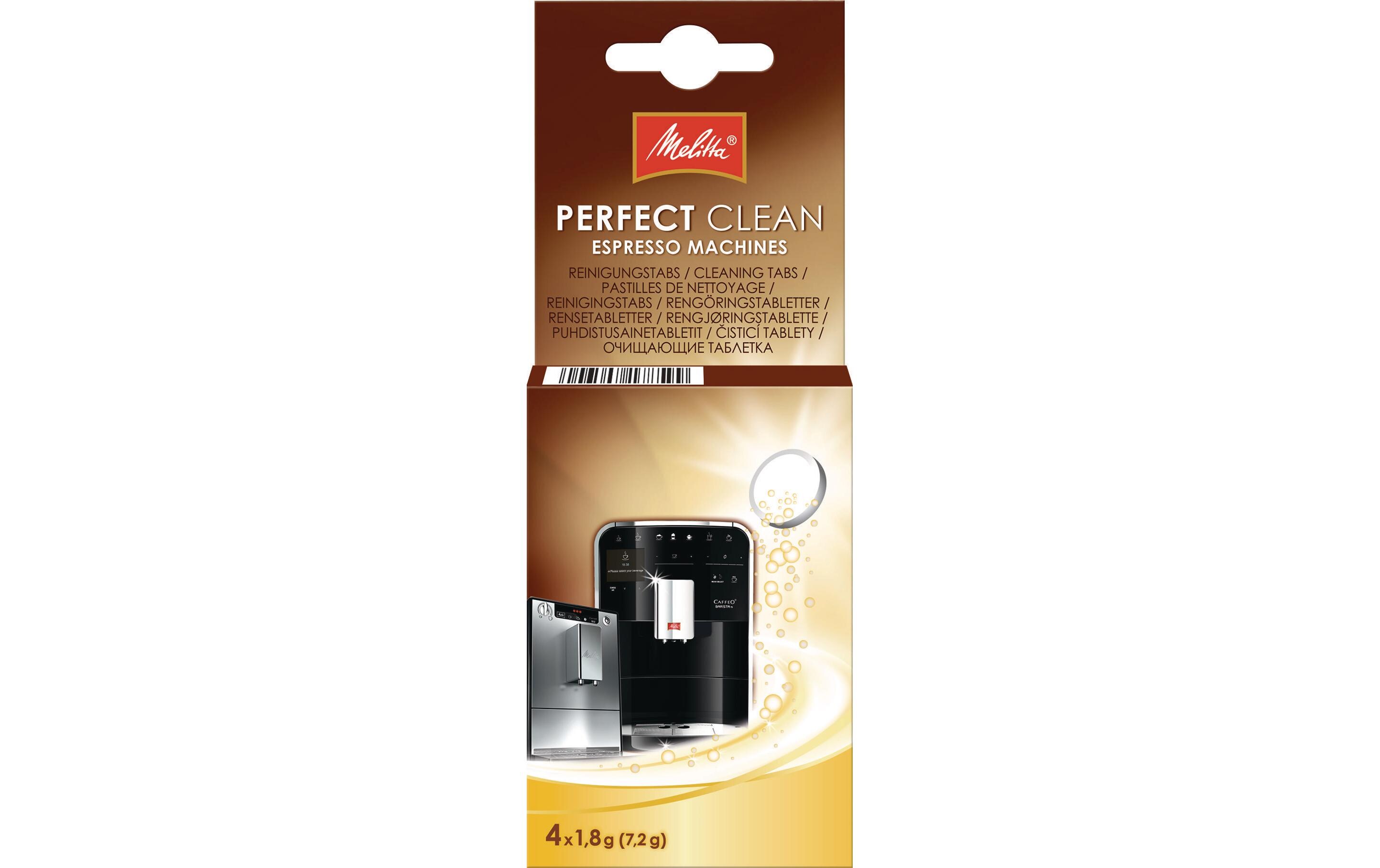 Maschinenreiniger Tabs Perfect Clean Kaffeemaschine 4 StückReinigungstabletten für Espressomaschinen