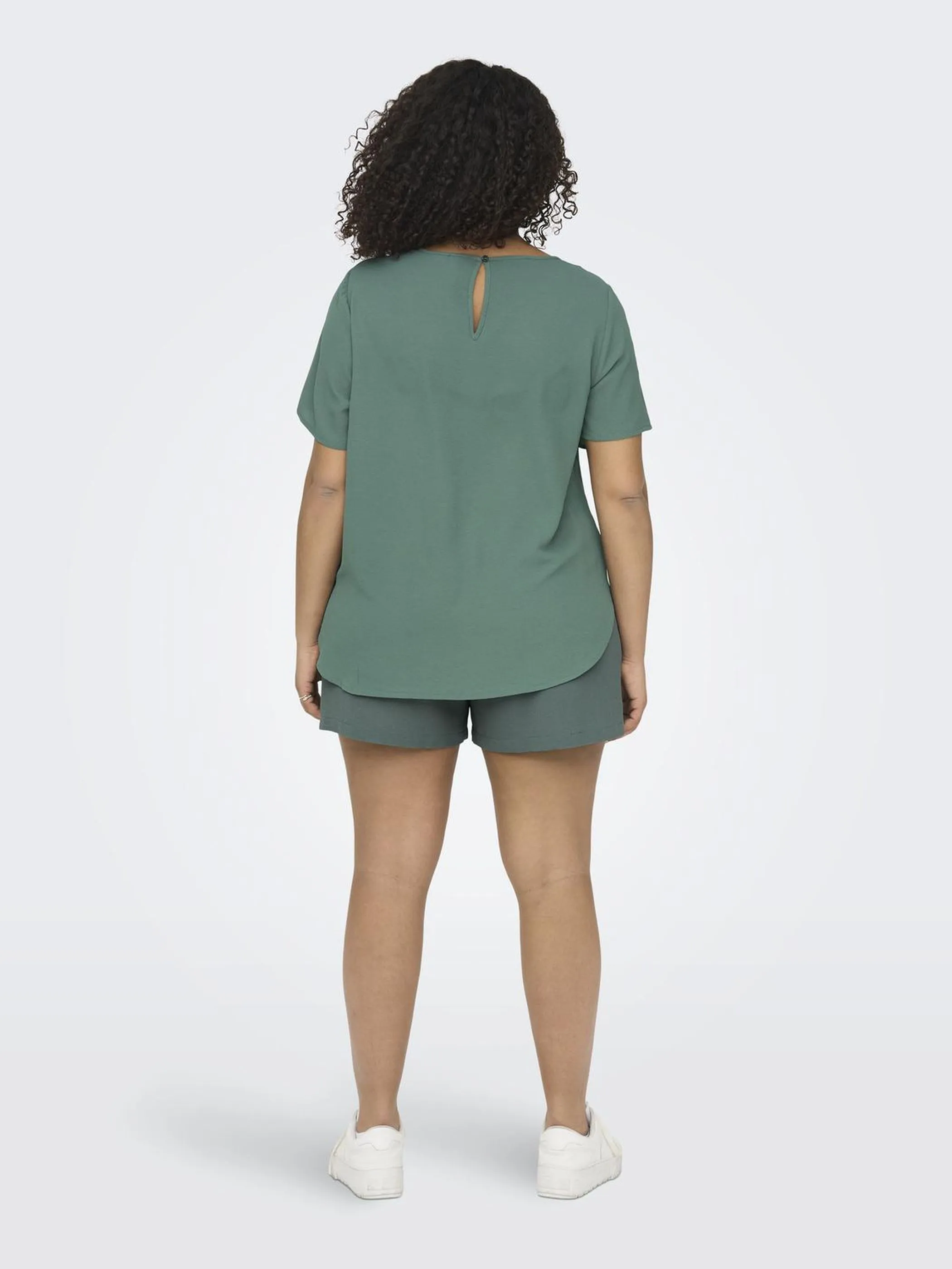 Only Carmakoma CARVICA SS AOP TOP NO Bluse