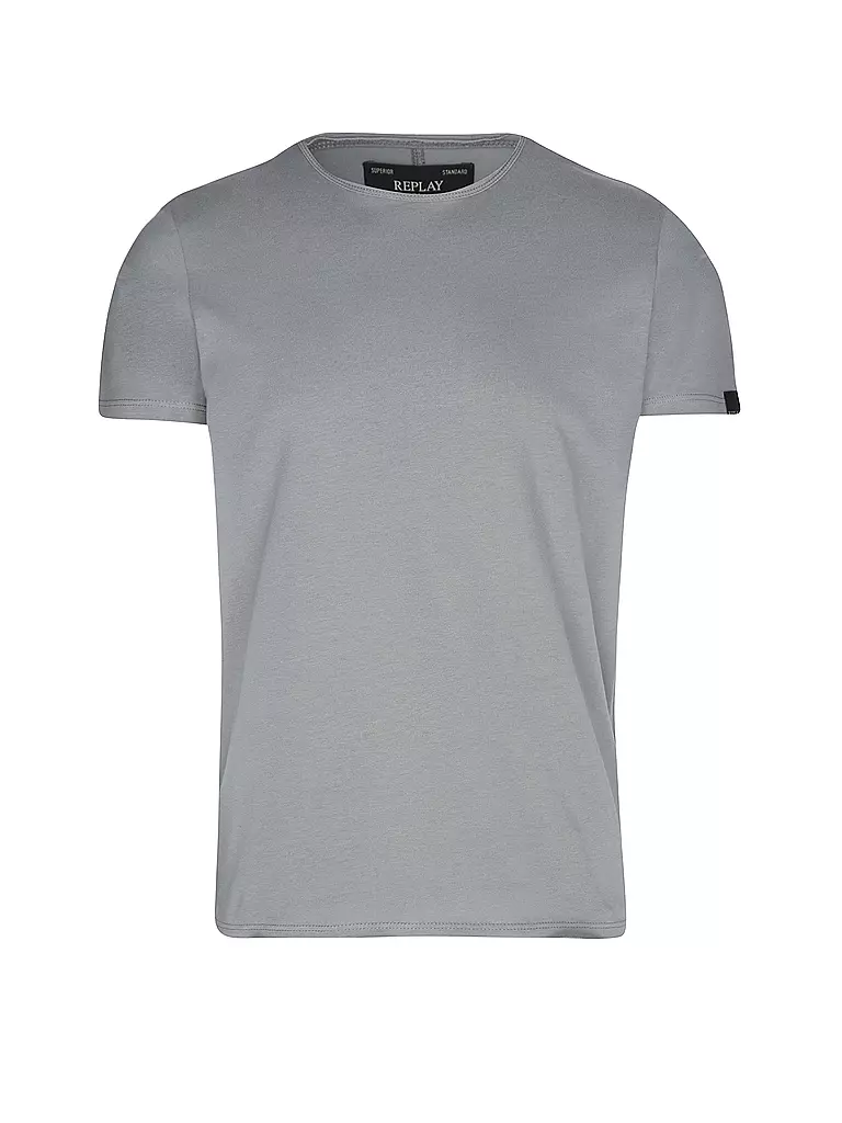 REPLAY T-Shirt  hellgrau