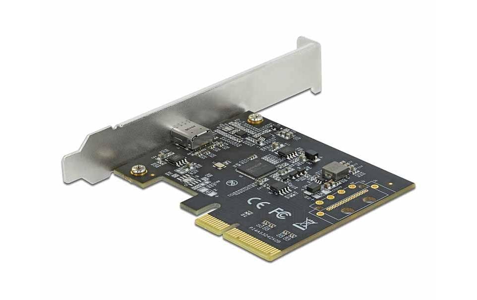 PCI-Express-Karte 89036 USB-C 3.2, 20Gbs, LP1x USB-C 3.2 20Gbs, 1x PCI Express x4 V3.0