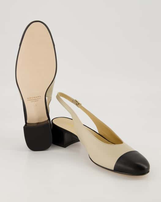 Brunate 32264 Slingpumps in Beige