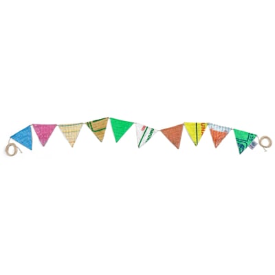 Wimpelkette Upcycling