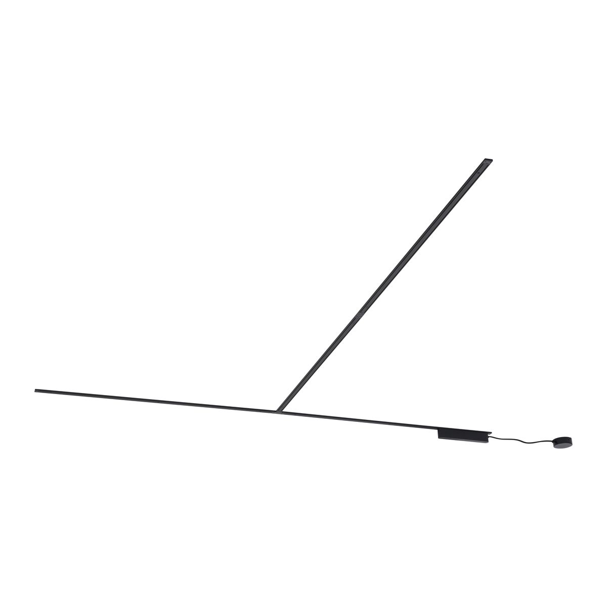 Modern railsysteem zwart 1-fase 400 cm - Magnetic