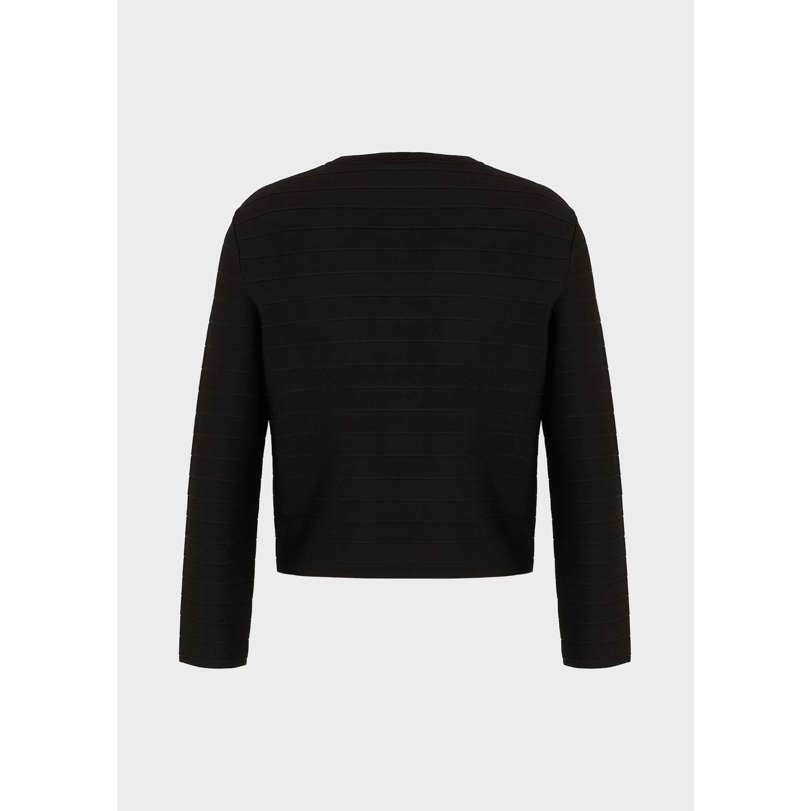 Emporio Armani Cropped Button Cardigan
