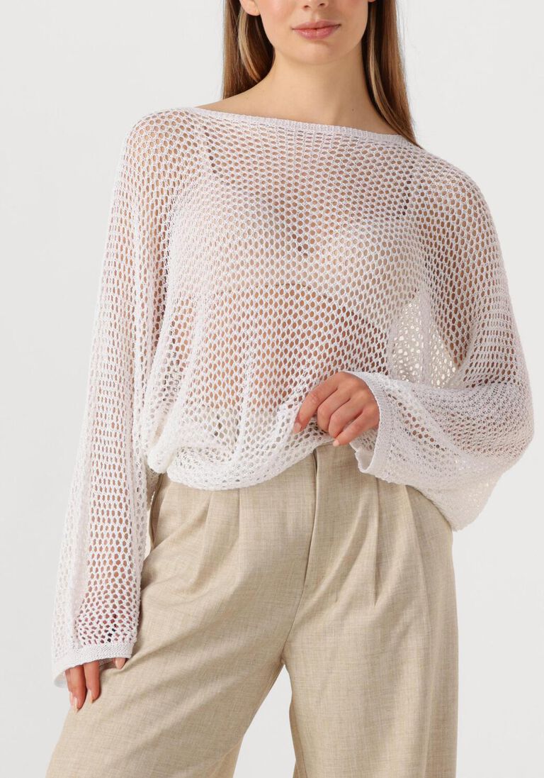 witte resort finest trui crochet sweater