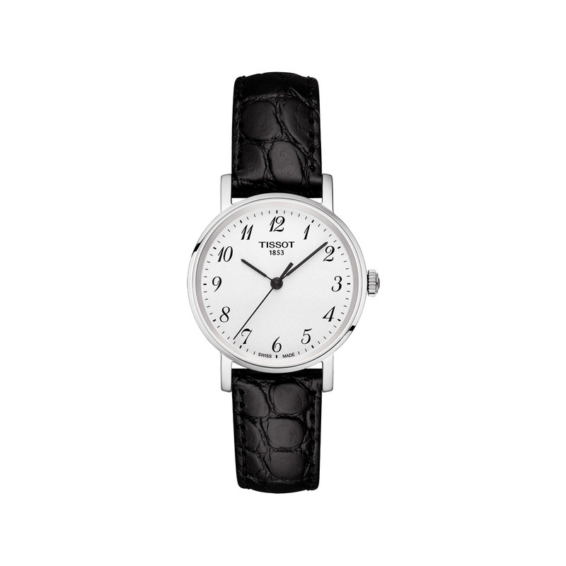 Montre Tissot femme acier bracelet cuir