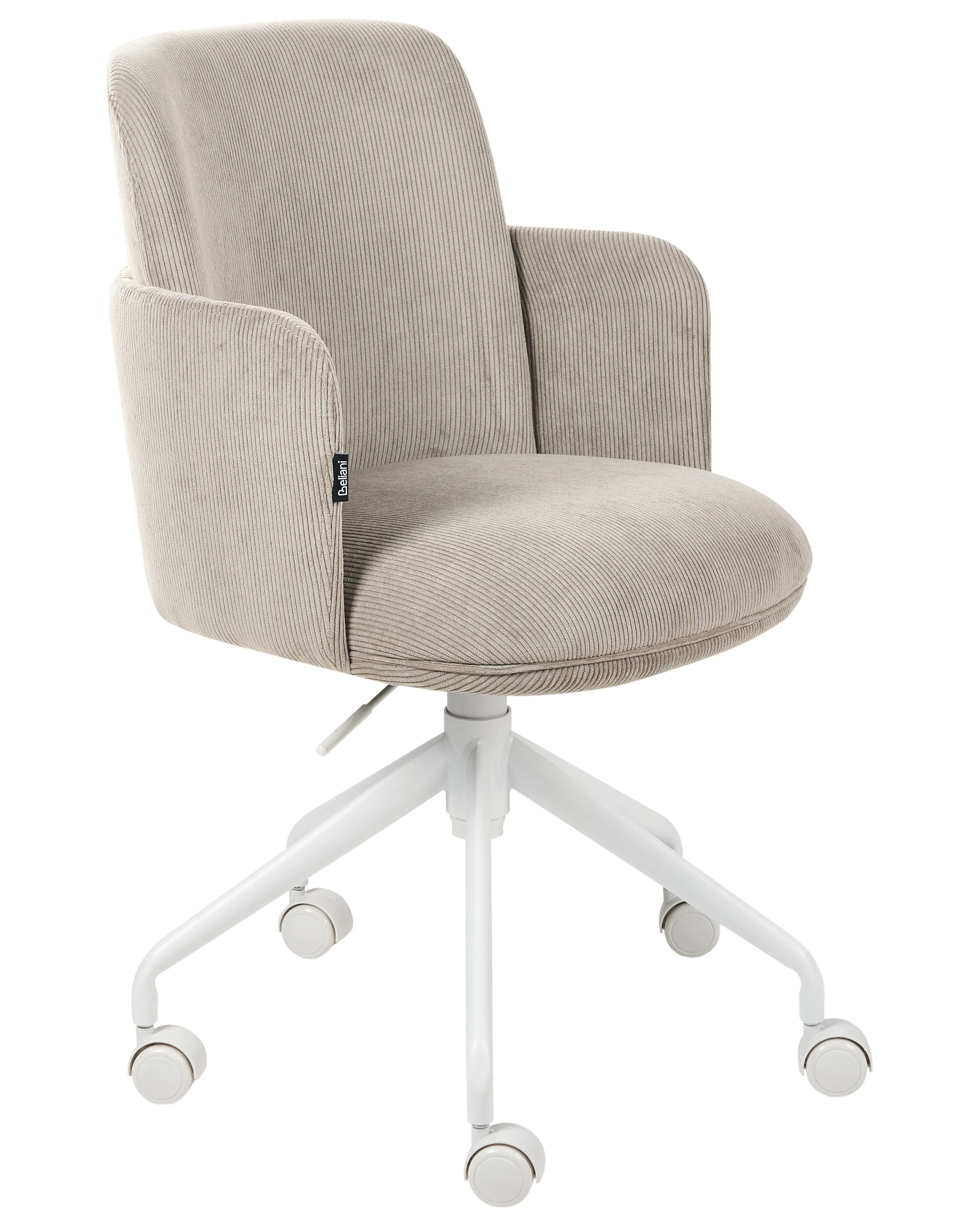 Bureaustoel DRYDEN Corduroy Taupe