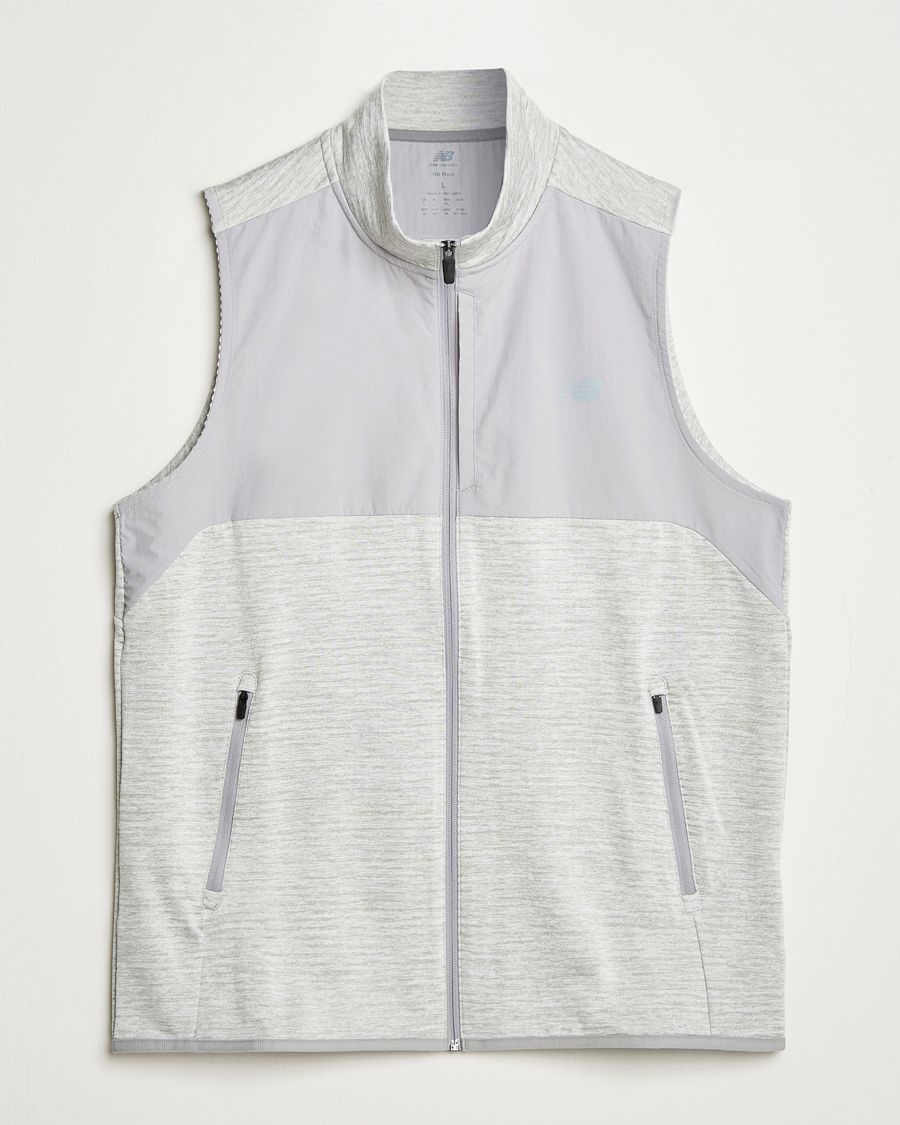 New Balance Running Heat Grid Vest Athletic Grey