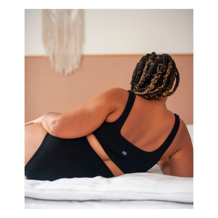Mama Hangs Culotte taille haute Everyday | Noir