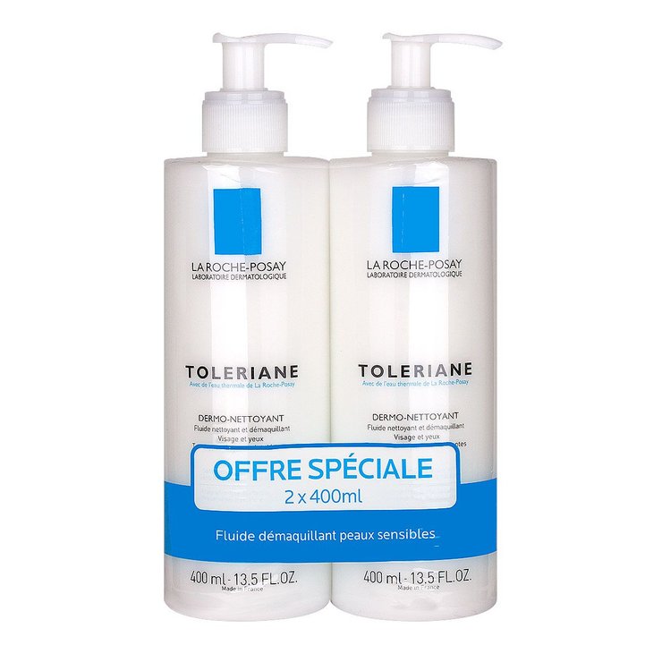 Tolériane dermo-nettoyant 2x400ml
