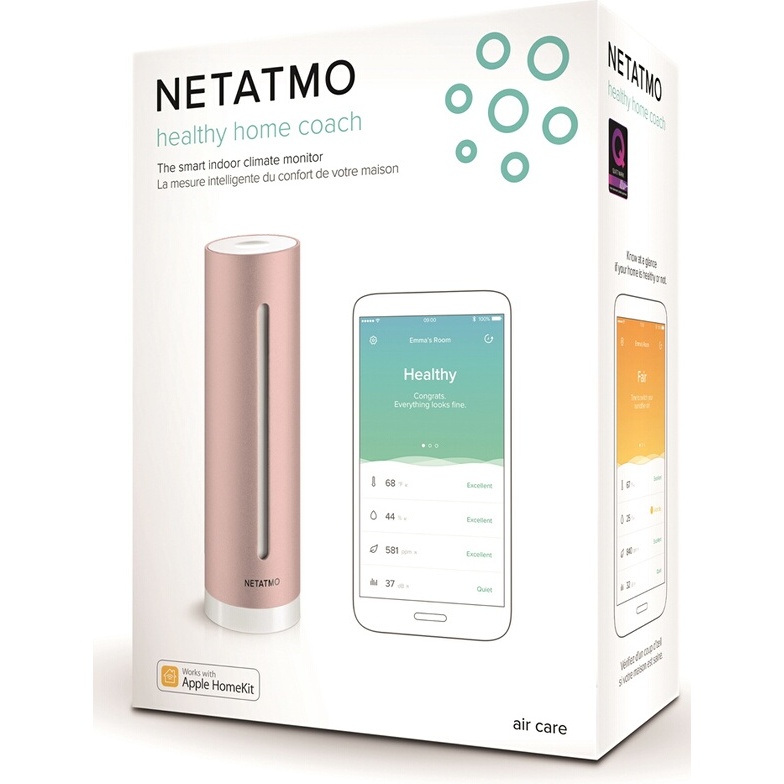 Moniteur d'air Netatmo Capteur de Qualité de l'Air Intelligent