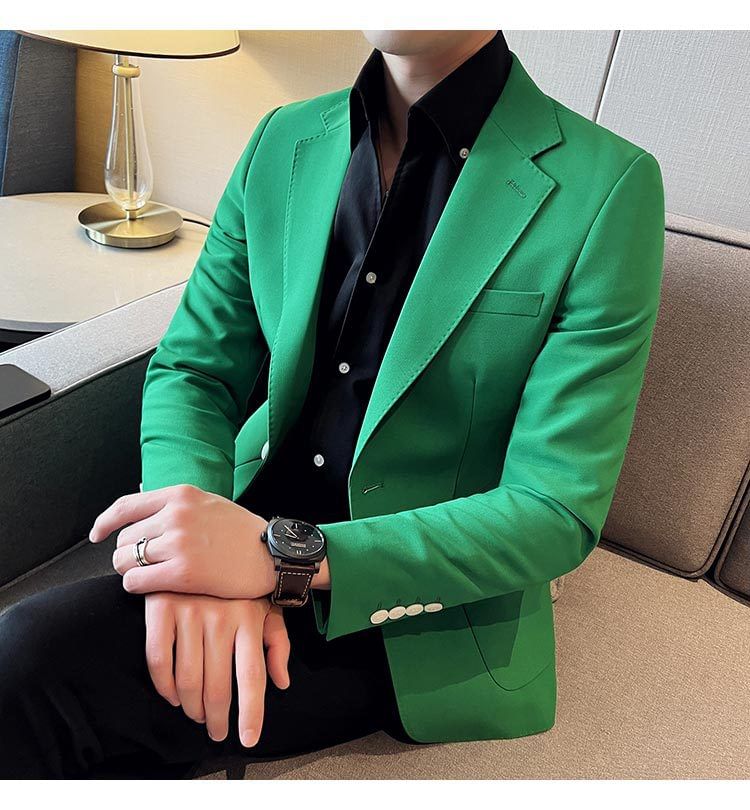 Sheck - Blazer met reverskraag en één knoop