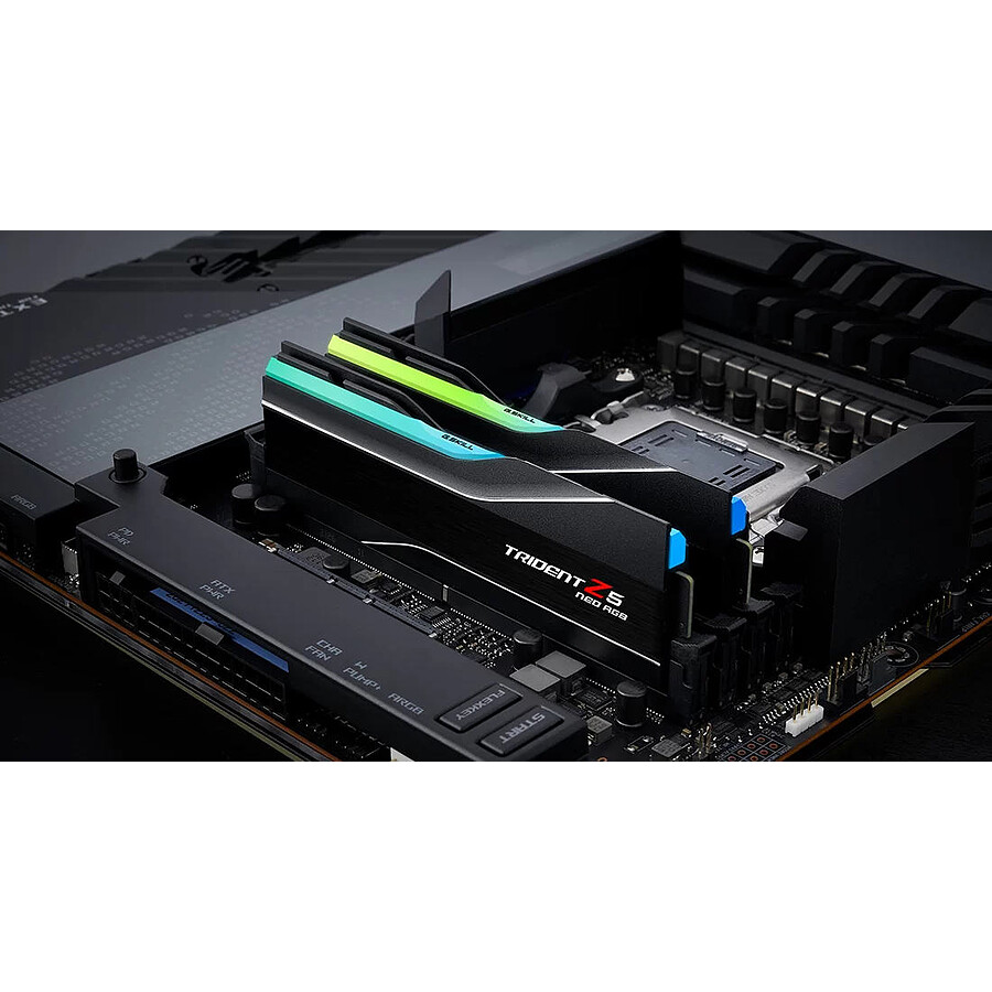 G.Skill Trident Z5 Neo RGB Black - 2 x 16 Go (32 Go) - DDR5 8000 MHz - CL38
