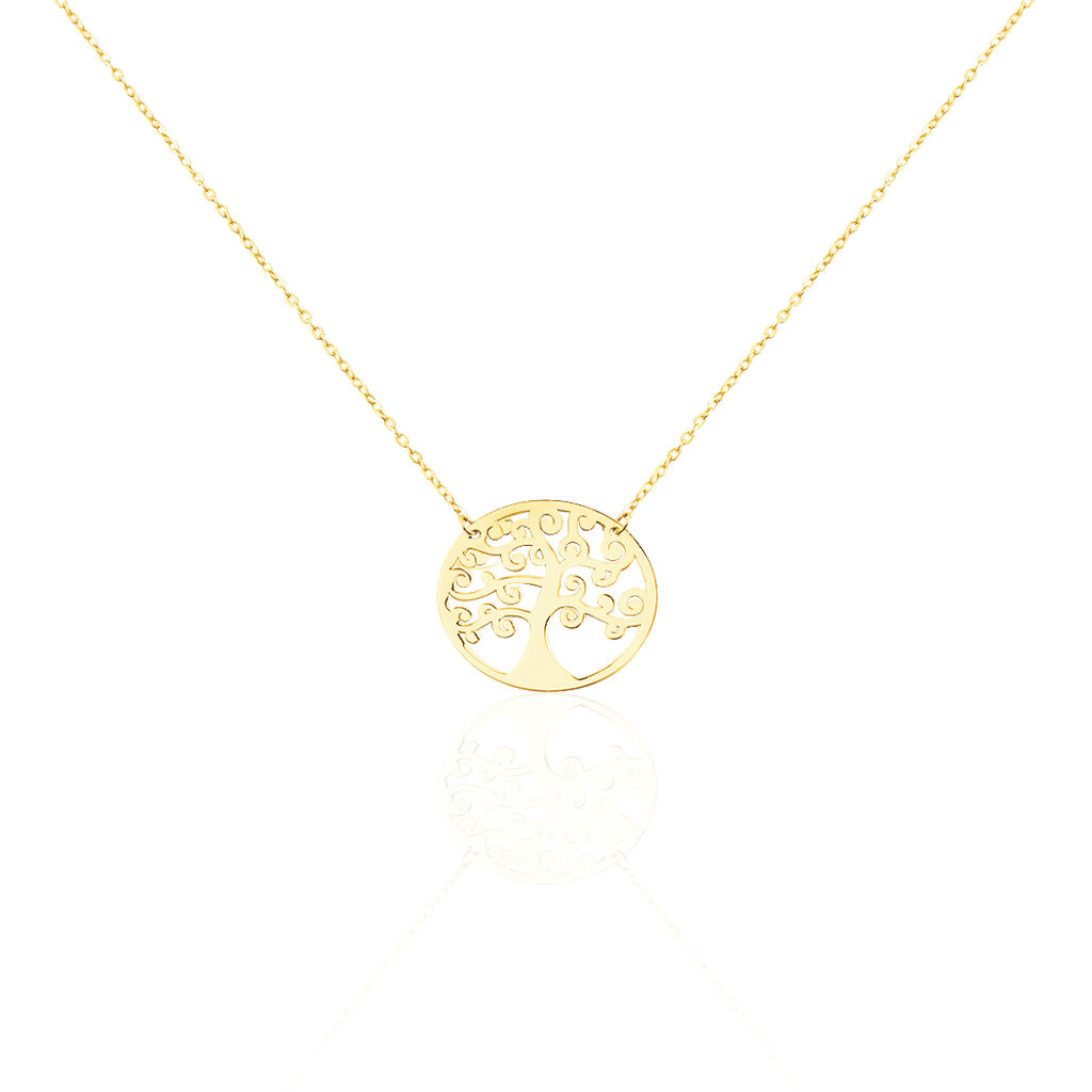 Collier Clemenca Or Jaune