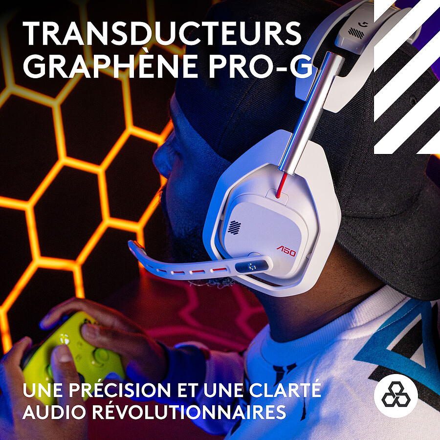 Logitech G Astro A50 (Gen 5) - Blanc