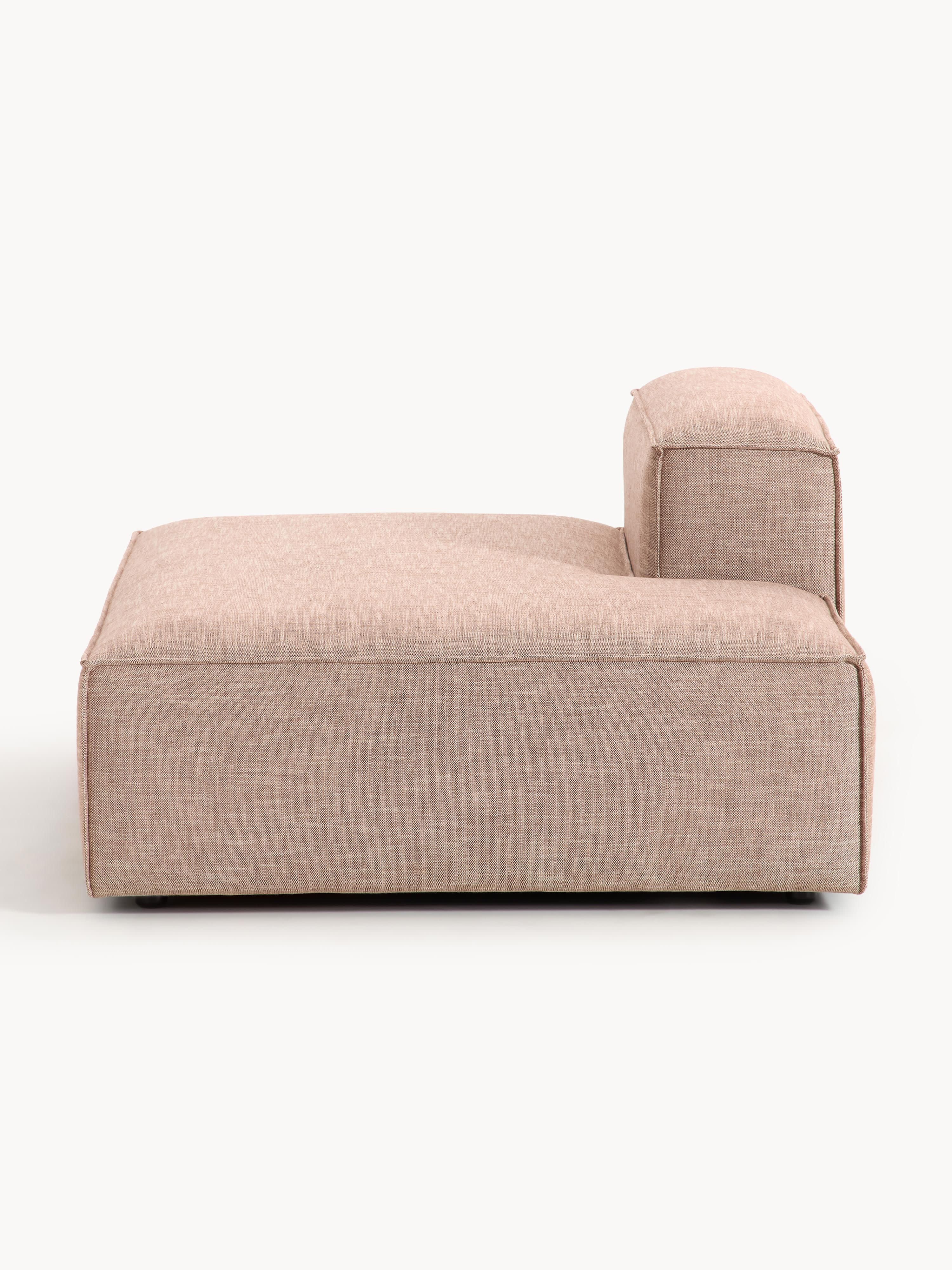 Chaise longue module Lennon van linnenmix