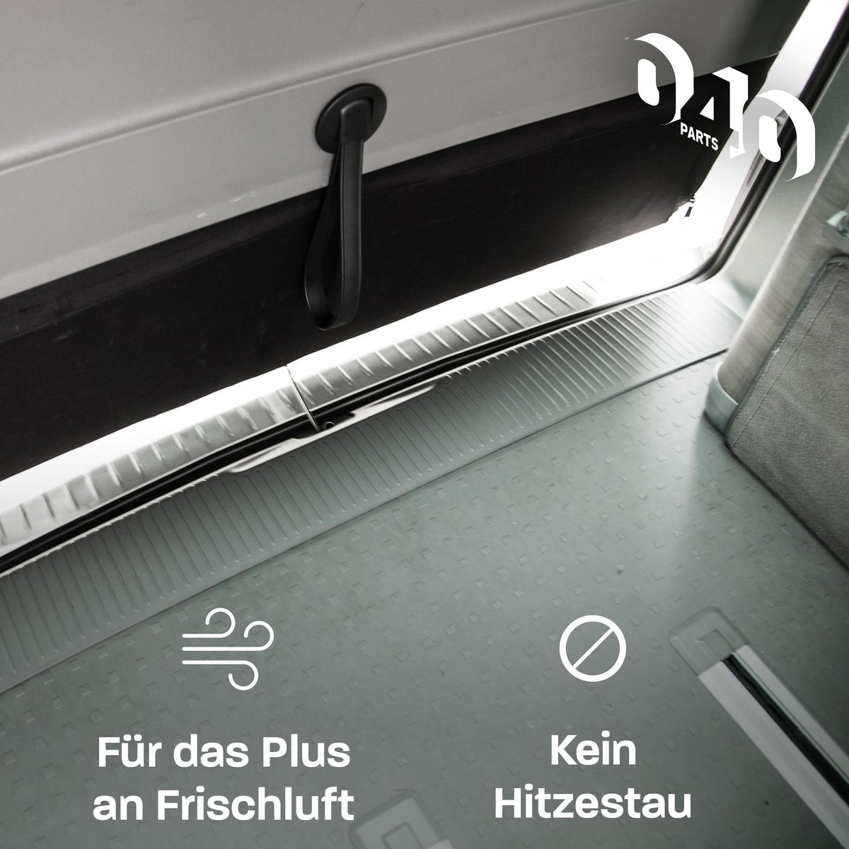 040Parts 20 cm achterklep steun - VW T7 T6 T5