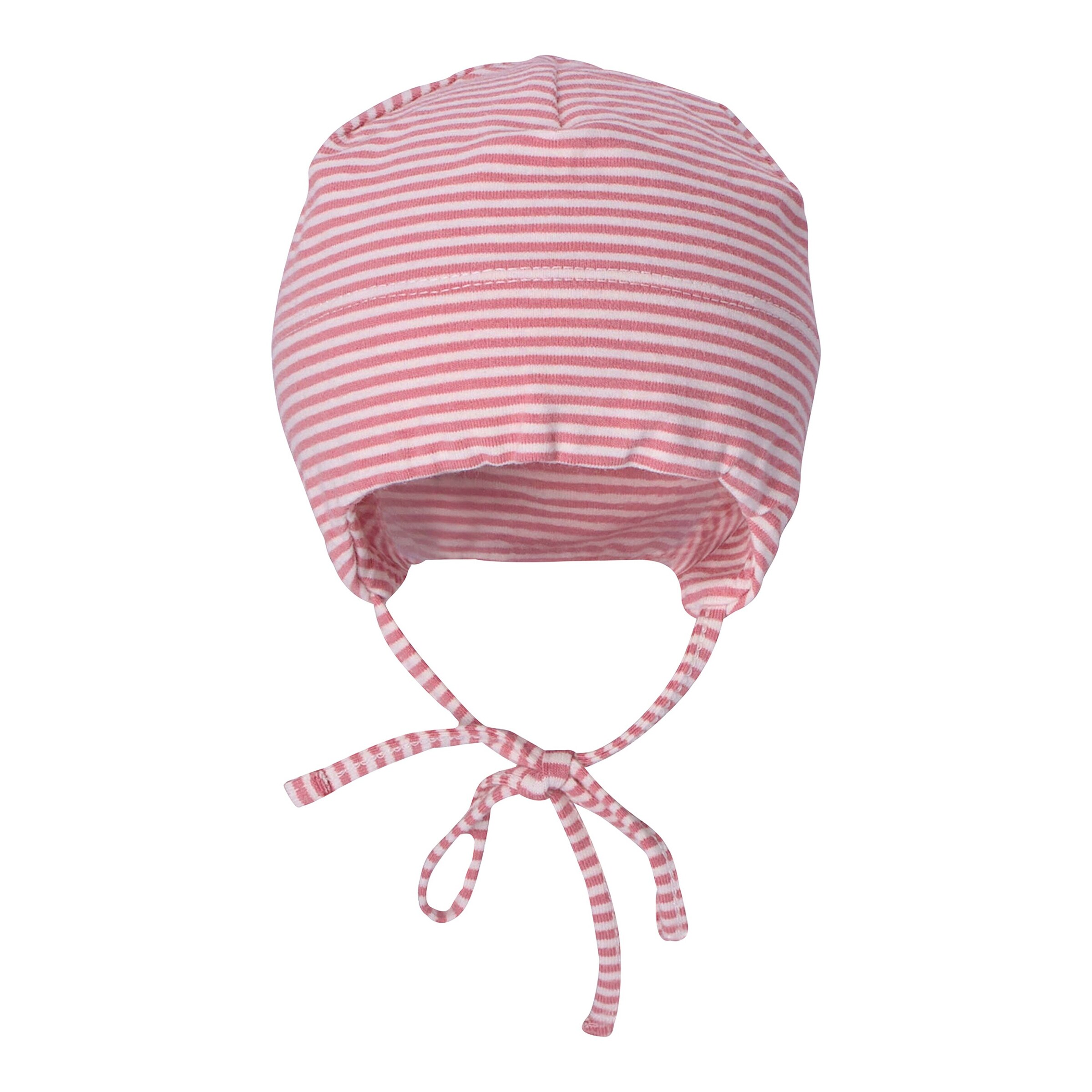 Sterntaler Erstlingsmütze Ringel rosa/natur