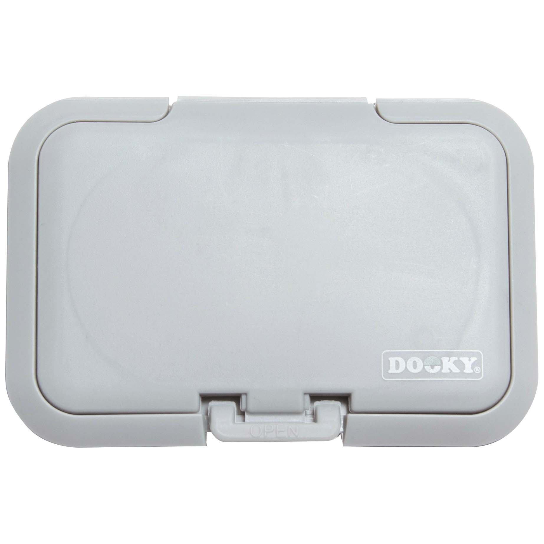 Dooky herbruikbare dispenser grijs - billendoekjes boxen - Prénatal