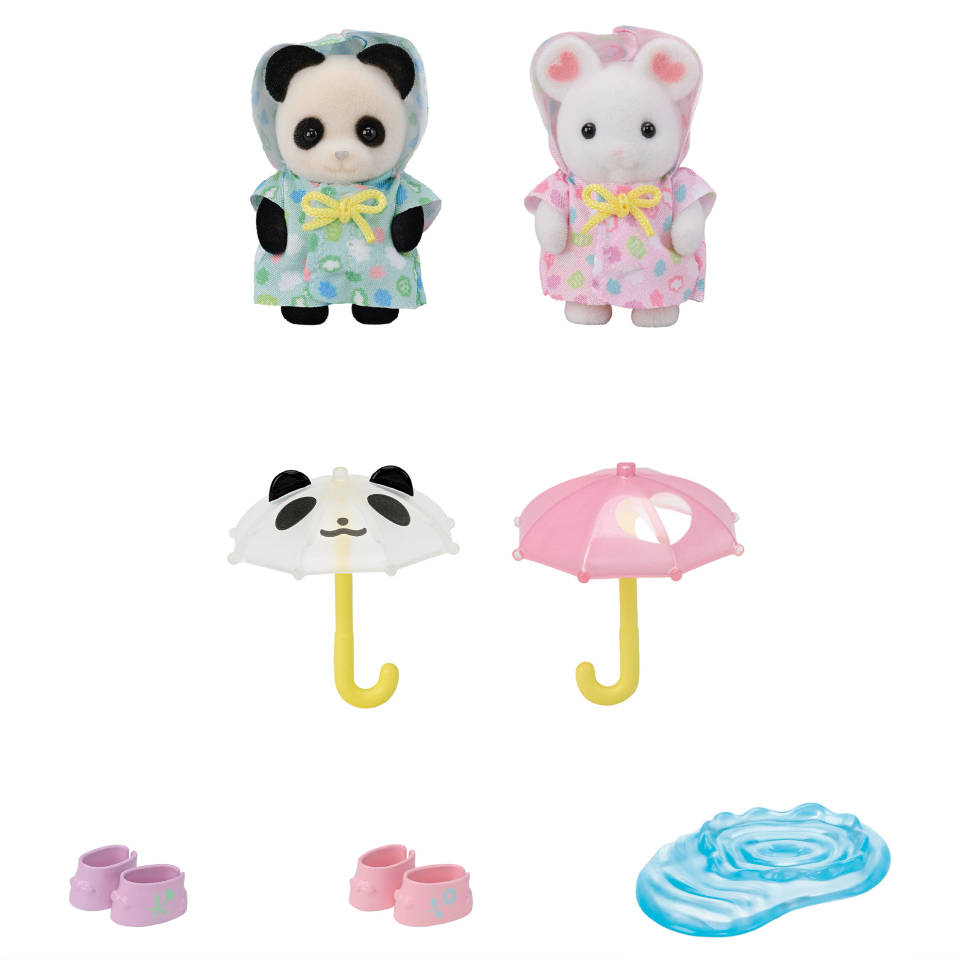Sylvanian Families Duo peutervriendjes regendag