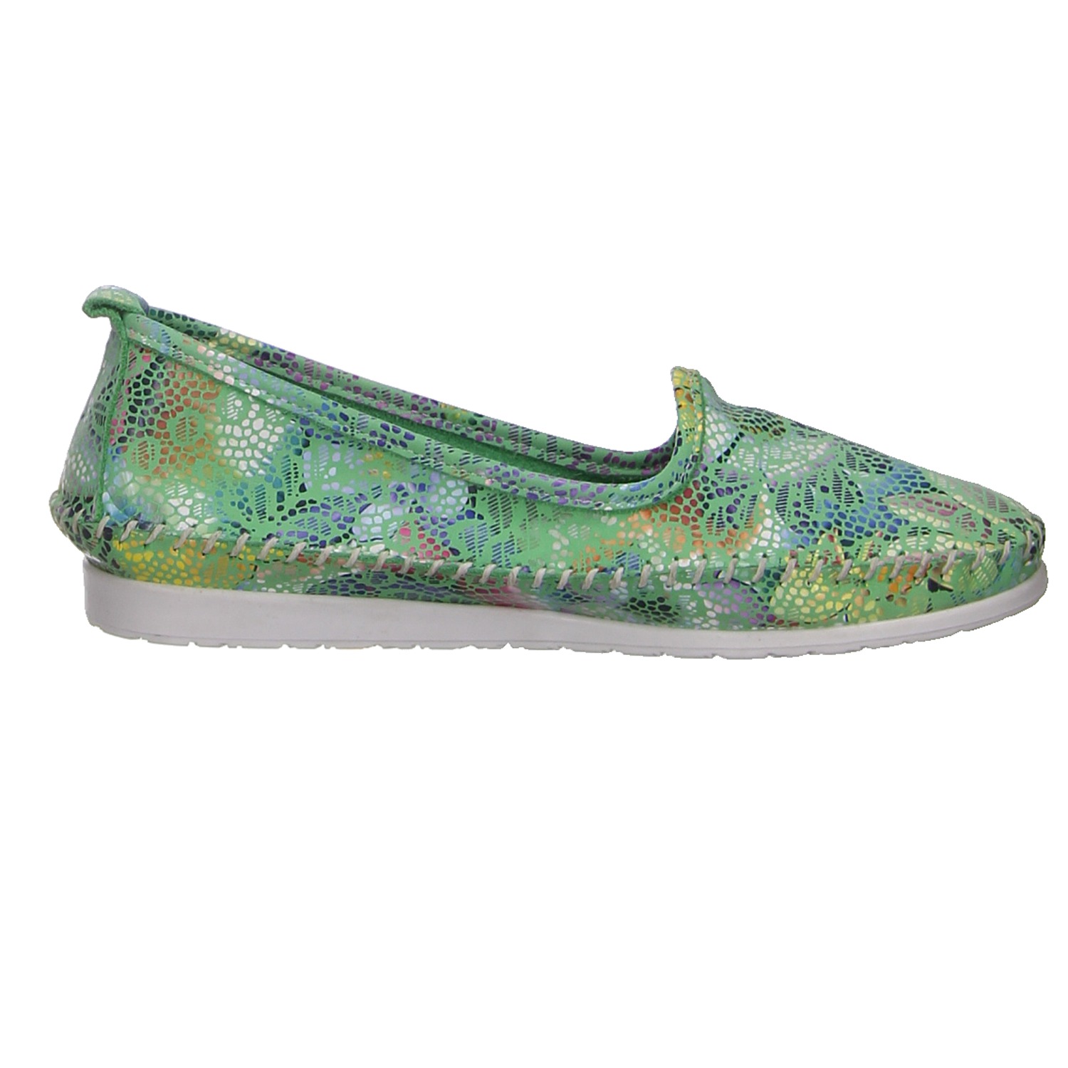 Andrea Conti Ballerinas grün grün