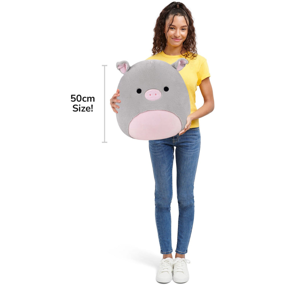 Køb Squishmallows Fuzz A Mallows Bessa Pig 50 Cm
