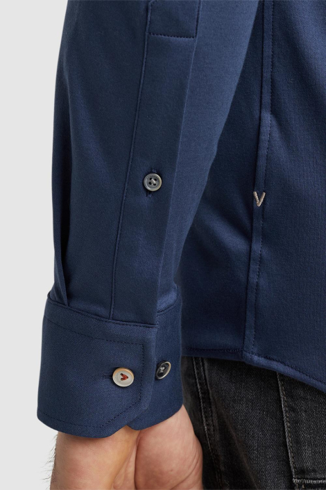 Vanguard blauwe heren overhemd