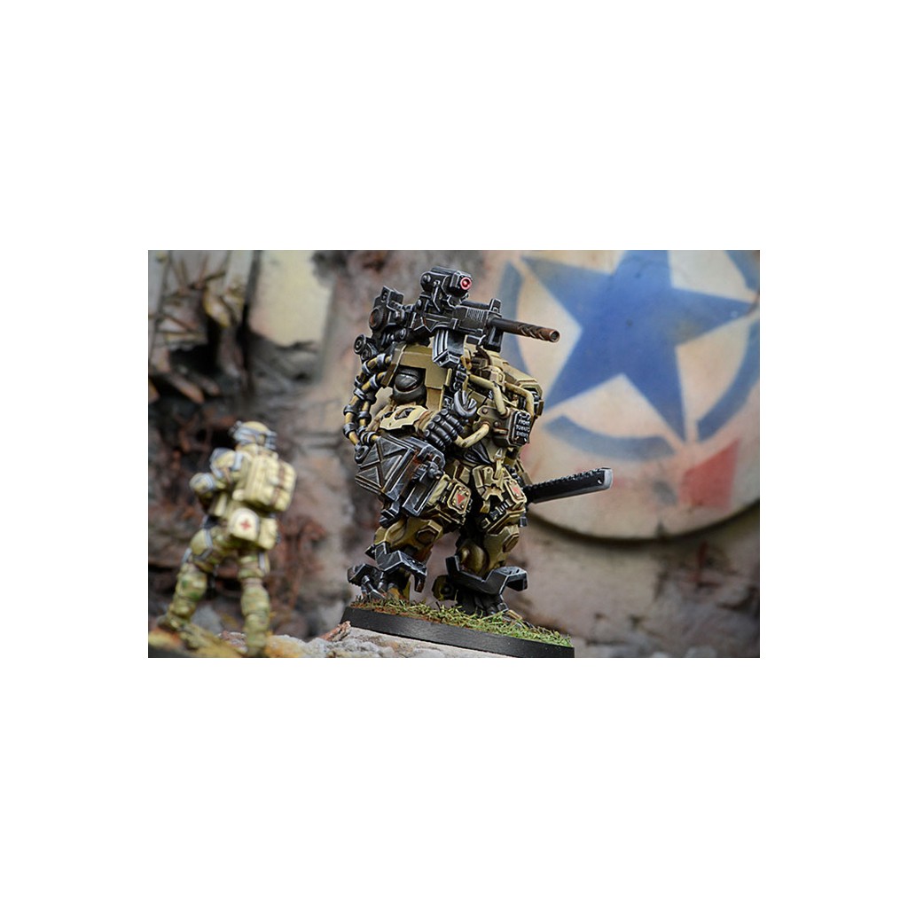 Infinity - Ariadna - Blackjacks, 10th Heavy Ranger Bat. (T2 Sniper Rifle)