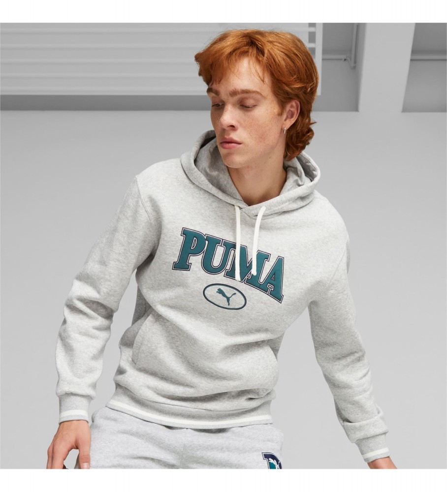 Moletom cinza Puma Squad