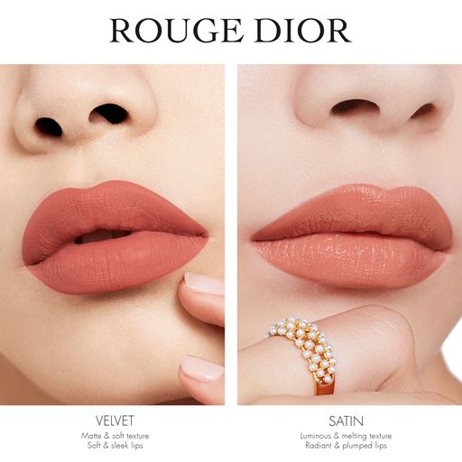Dior Rouge Dior New Velvet Lipstick, 221 Frou-Frou