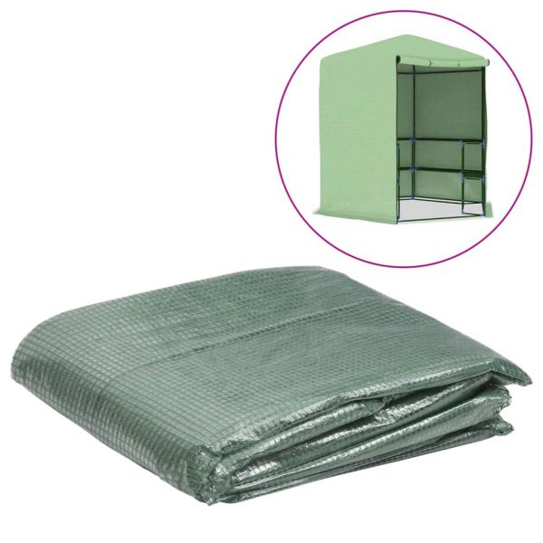 Cobertura Substituição para Estufas 6,5025 M² 255x255x194cm Verde - 316450