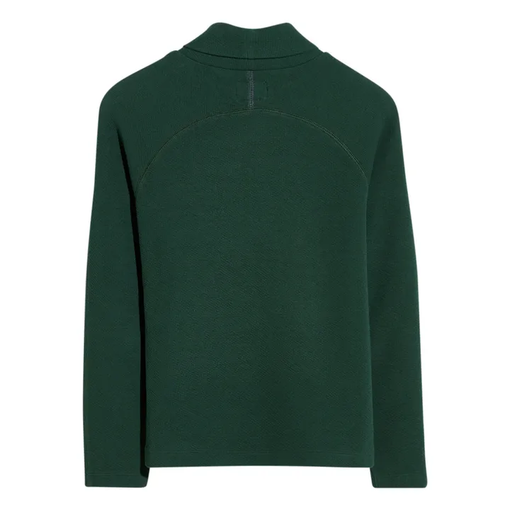 Bellerose Col roulé Uni Sanco | Vert foncé
