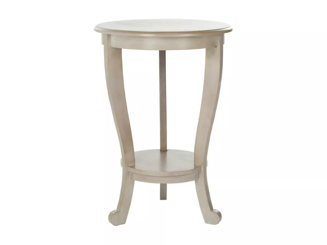 Table d'appoint Gris Vintage 46 X 46 X 66.04 cm - Marianne